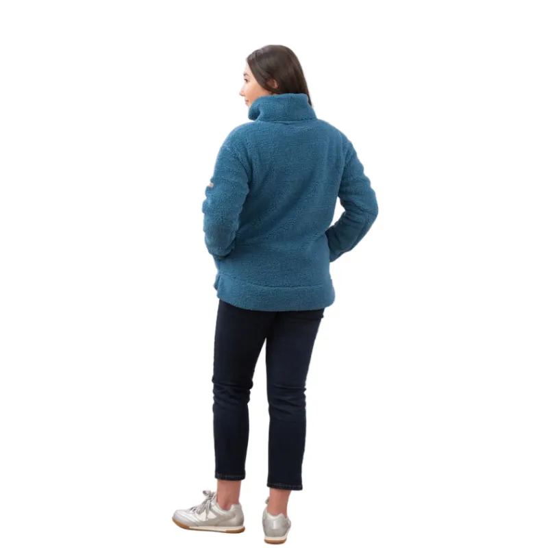 Lighthouse Womens Fleece Coast Teal - Image 3