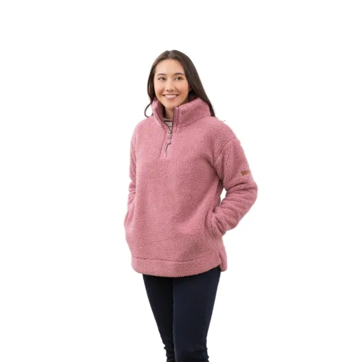 Lighthouse Womens Fleece Coast Wild Rose - Image 3