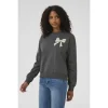 Kaffe Womens Jumper Eleanora Black Oyster/Bow