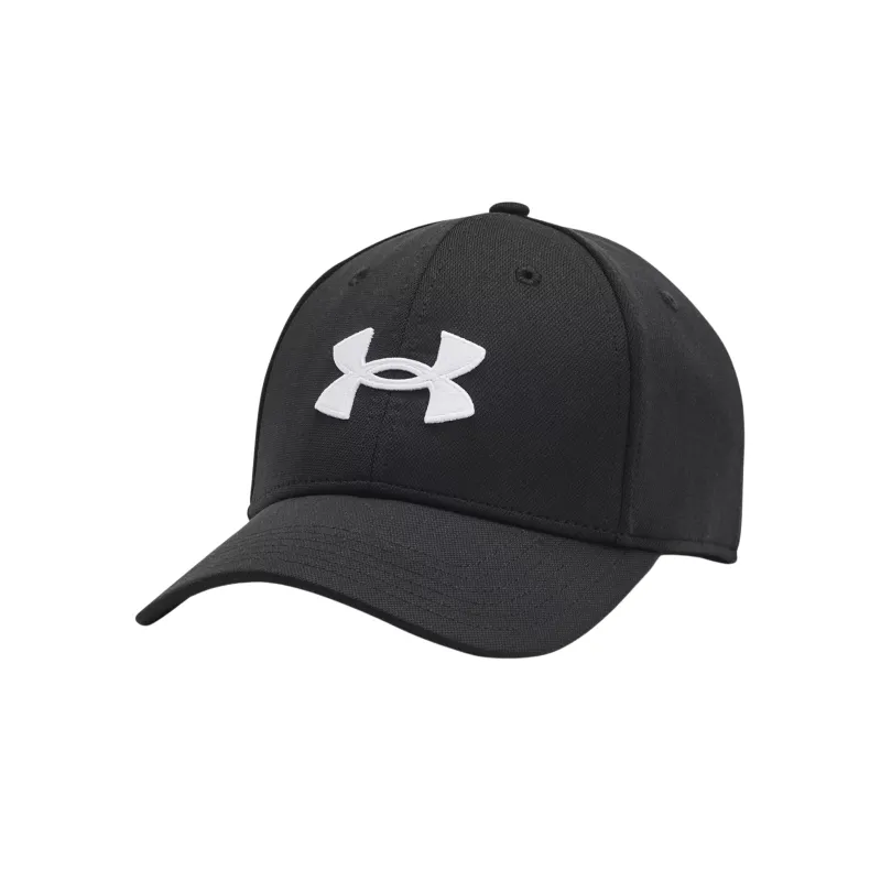 Under Armour Blitzing Baseball Cap: Black/White