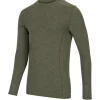 Hoggs of Fife 100% Merino Wool Crew Neck Base Layer Long Sleeve