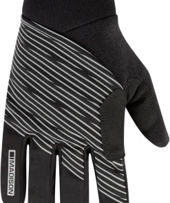 Madison Stellar Reflective Windproof Thermal Full Finger Cycling Gloves - Black