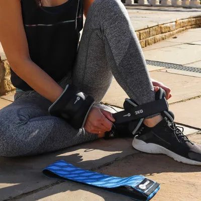 Neoprene Wrist & Ankle Weights 2 x 2KG - Image 2
