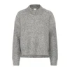 Kaffe Womens Pullover Labis Grey Melange
