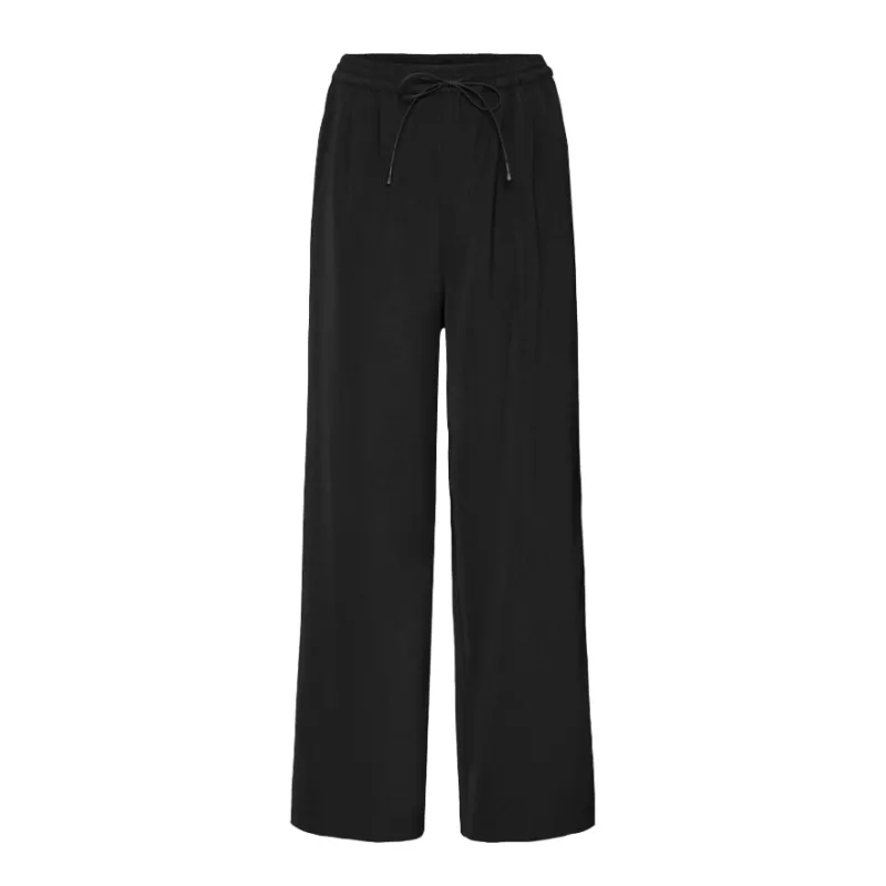 Ichi Womens Trousers Ecala Black - Image 2