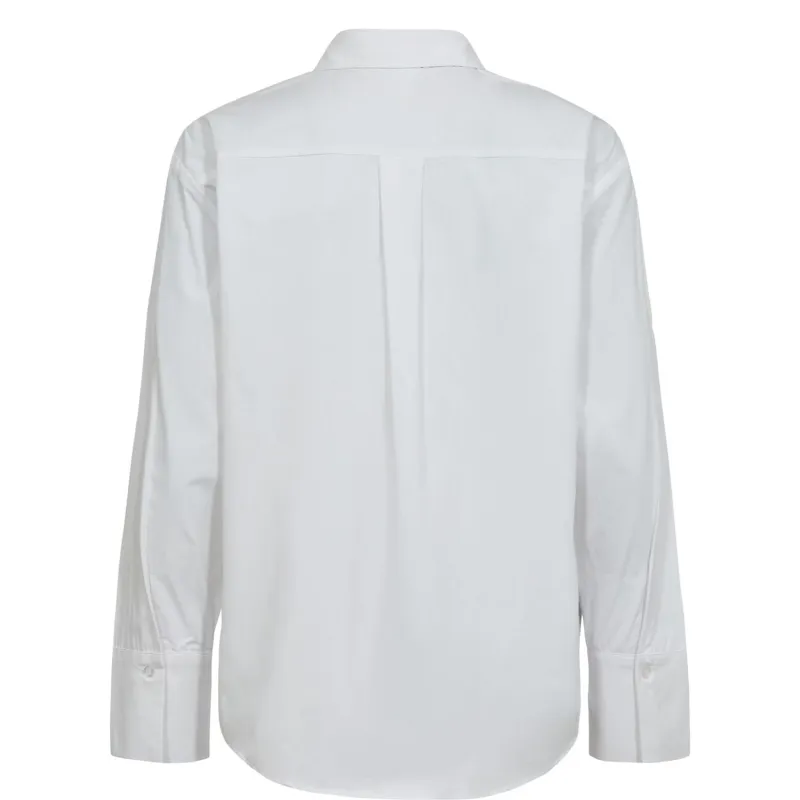 Numph Womens Nufani Shirt Bright White - Image 2