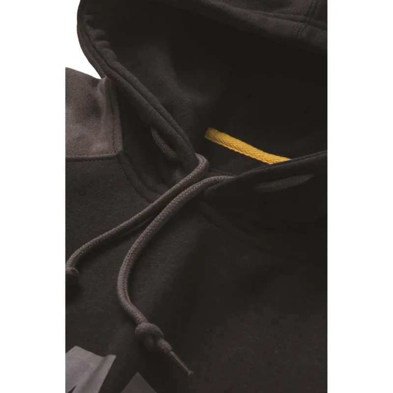 Caterpillar Raglan Hooded Sweatshirt Black/Magnet - Image 3