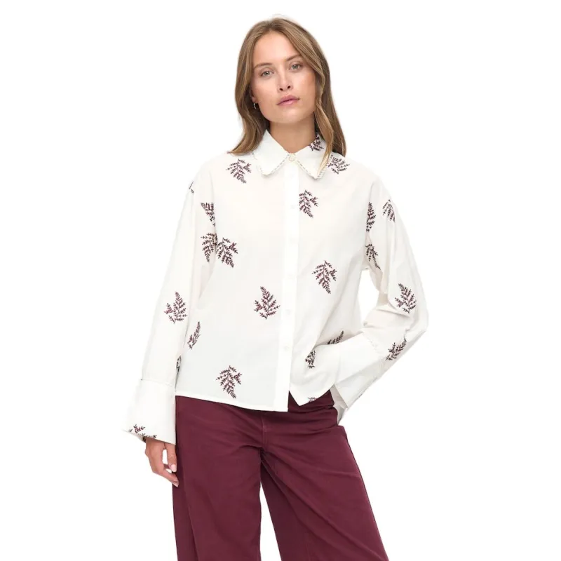 Numph Womens Shirt Baily Winetasting