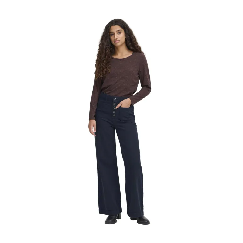 Ichi Womens Jeans Hezano Dark Navy - Image 2
