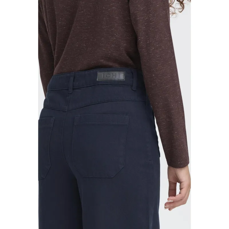 Ichi Womens Jeans Hezano Dark Navy - Image 3