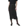 Kaffe Womens Midi Skirt Molly Black Oyster