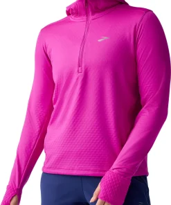 Brooks Notch Thermal 3.0 Womens Running Hoody - Pink