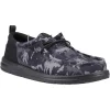 HEYDUDE Wally Funk Hunt Camo Shoes Black