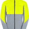 Madison Stellar Ultra Reflective Waterproof Mens Cycling Jacket - Yellow