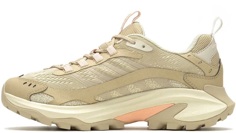 Merrell Moab Speed 2 Womens Walking Shoes - Cream - Image 3
