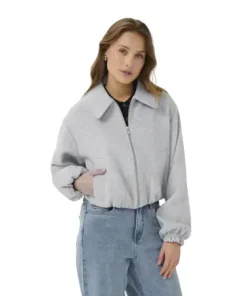 Kaffe Womens Jacket Ludovika Light Grey