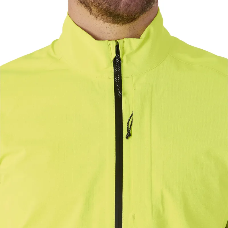 Madison Freewheel Waterproof Mens Cycling Jacket - Yellow - Image 3