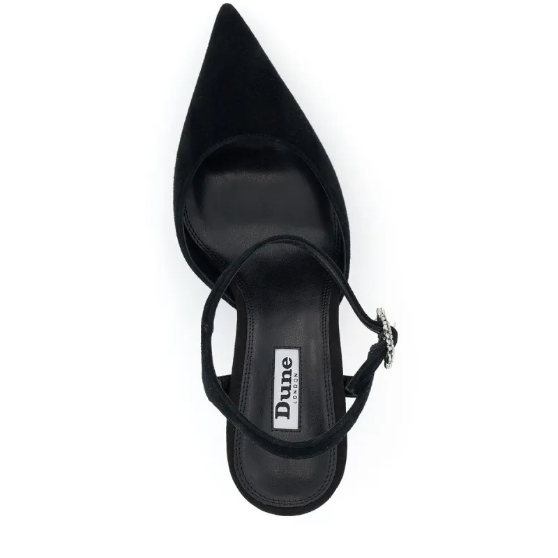 Dune Channel Court Shoes Black - Image 2