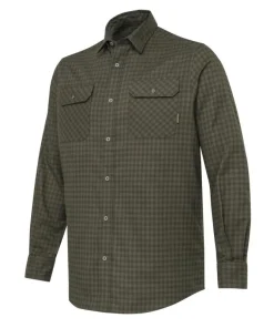 Beretta CADET FLANNEL SHIRT Green & Brown Check