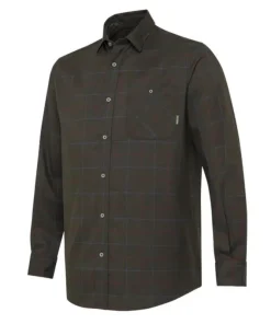 Beretta JARGO STRETCH SHIRT Bark & Burgundy Check