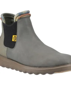 HEYDUDE Branson Classic Boots Dark Olive/Espresso