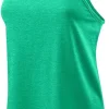 TCA Switch Up Reversible Womens Running Vest Tank Top - Green