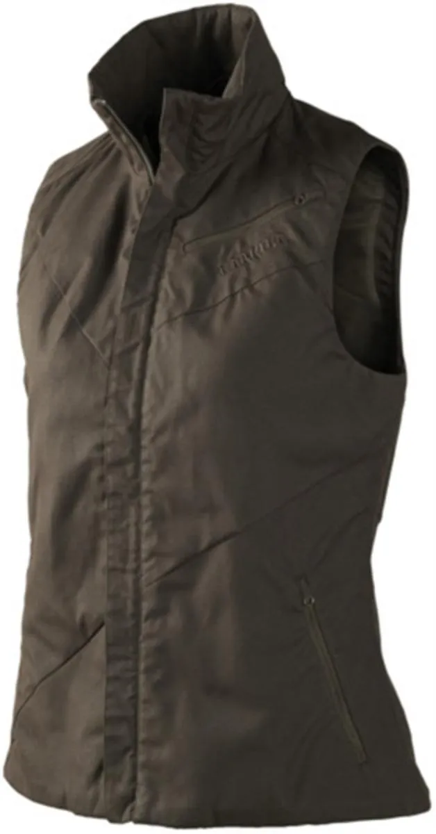 Harkila Jerva Lady waistcoat Shadow brown