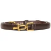 Ichi Womens Belt 20124825 Coffee Bean