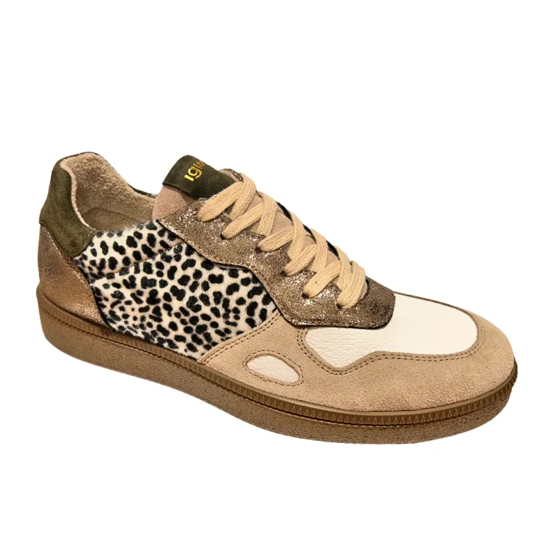 Igi & Co Womens Trainer 8678866 Visone/Bianco