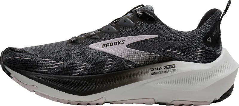 Brooks Ghost Trail Womens Running Shoes - Grey - Image 3