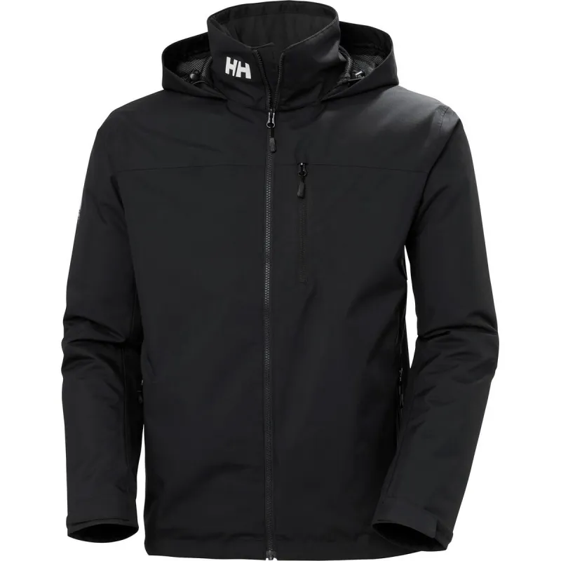 Helly Hansen Sport Crew Hooded Midlayer Sailing Jacket 2.0 Black - Image 2