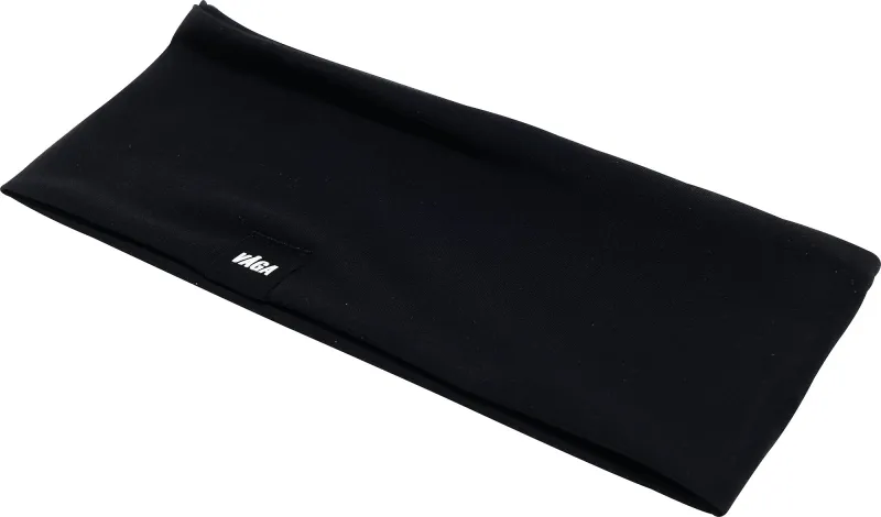 Vaga Jersey Midweight Running Headband - Black
