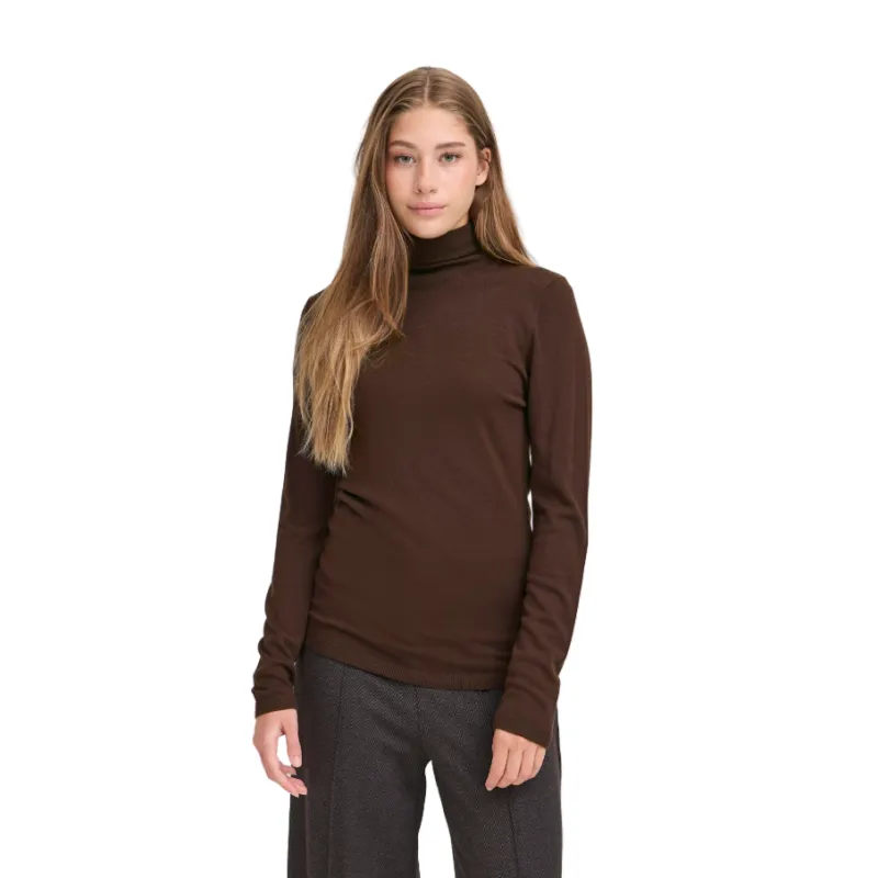 Ichi Womens Pullover Mafa Coffee Bean