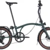Brompton G Line with Roller Frame 8-Speed Folding Bike - Forest Green