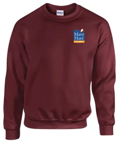 Mary Hare Sweatshirt: Maroon