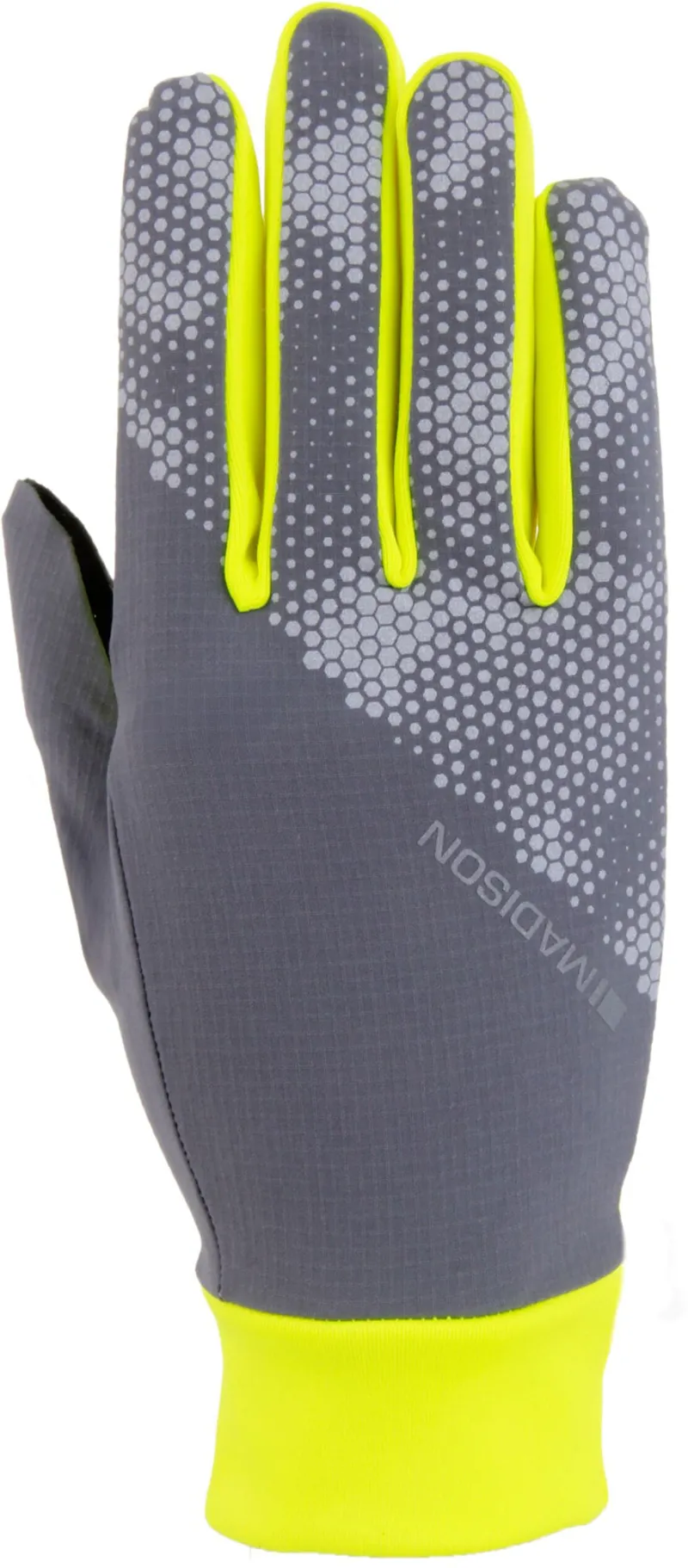 Madison Freewheel Stellar-Tech Windproof Full Finger Cycling Gloves - Yellow