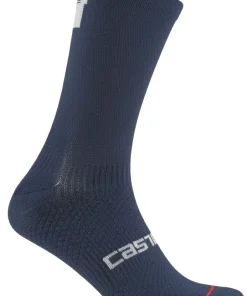 Castelli Como 20 Thermal Cycling Socks - Blue