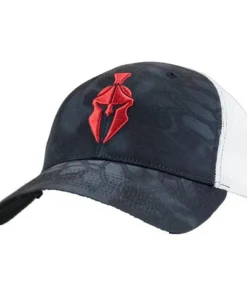 Kryptek KRYPTEK SPARTAN TRUCKER HAT - TYPHON / WHITE