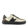 Lloyd & Pryce Womens Trainer Mali Jungle Black/Gold