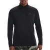 Under Armour Tech Half Zip Long Sleeve Mens Training Top - Black