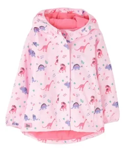 Lighthouse Girls Coat Freya Dino Dance Print