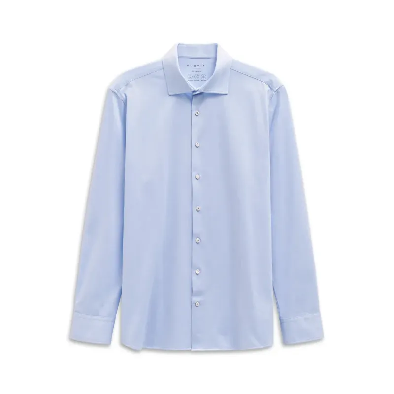 Bugatti Mens Shirt Kent Light Blue