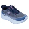 Skechers Womens Trainer Go Walk Max Cushioning Hyper Burst - Nikita Navy/Pink