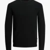 Jack & Jones Perfect Knit Sweat Shirt Black