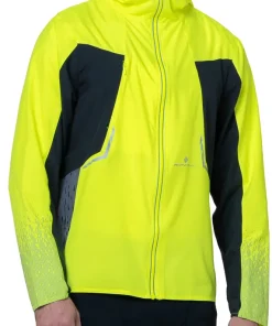Ronhill Tech Reflect Mens Running Jacket - Yellow