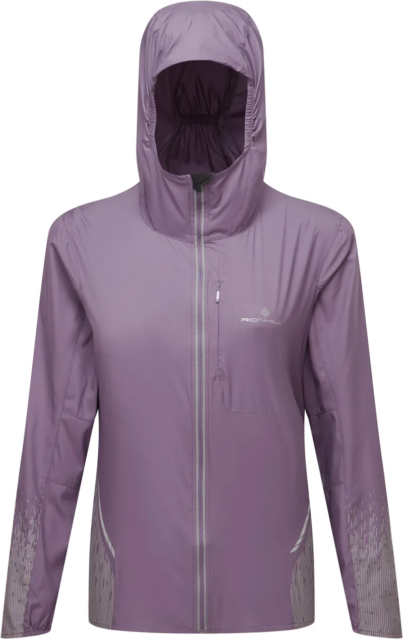 Ronhill Tech Reflect Womens Running Jacket - Purple - Image 3