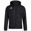 Canterbury Mens Club Vaposhield Full Zip Rain Jacket: Black