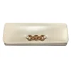 Emis Womens Clutch Bag T20 Ecru Pearl