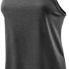 TCA Switch Up Reversible Womens Running Vest Tank Top - Black
