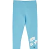 Lighthouse Girls Leggings Mollie Blue with Daisy